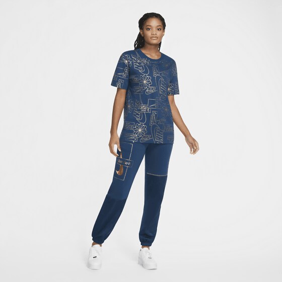 nike w nsw icn clsh pant flc bb
